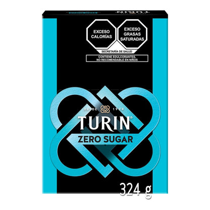 Turin chocolate Zero sin azúcar 84 kcal c/u, 18 barras -324g