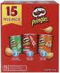 15 Pack Pringles de 40grs + 1 cubre bocas lavable, reutilizable high performance Gratis