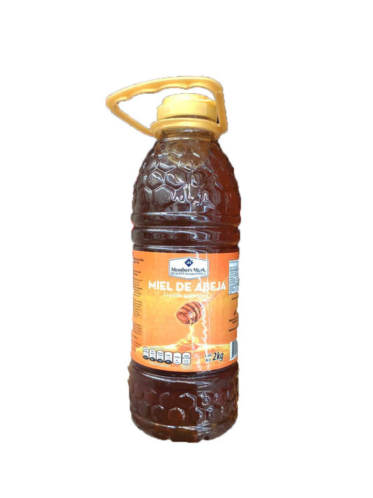 (2 pack) Miel De Abeja Líquida 100% Pura, 2 kg (Presentación puede variar)