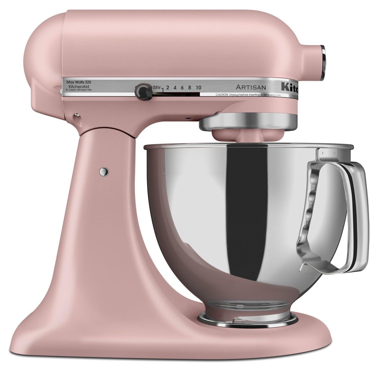 KitchenAid Artisan Batidora de Pie, Rosa (Matte Dried Rose), 4.73 L