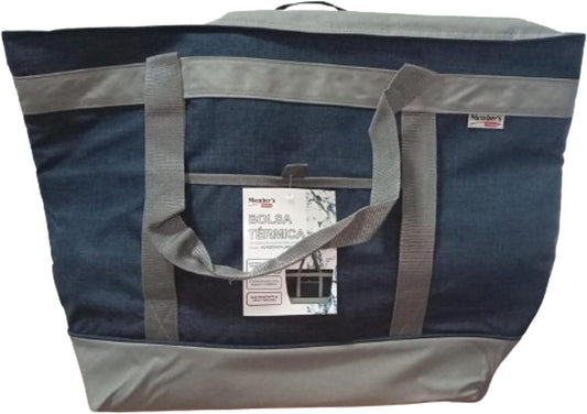 RIVARRO Bolsa Termica Tipo Hielera 52 Latas Multiusos (Mezclilla)