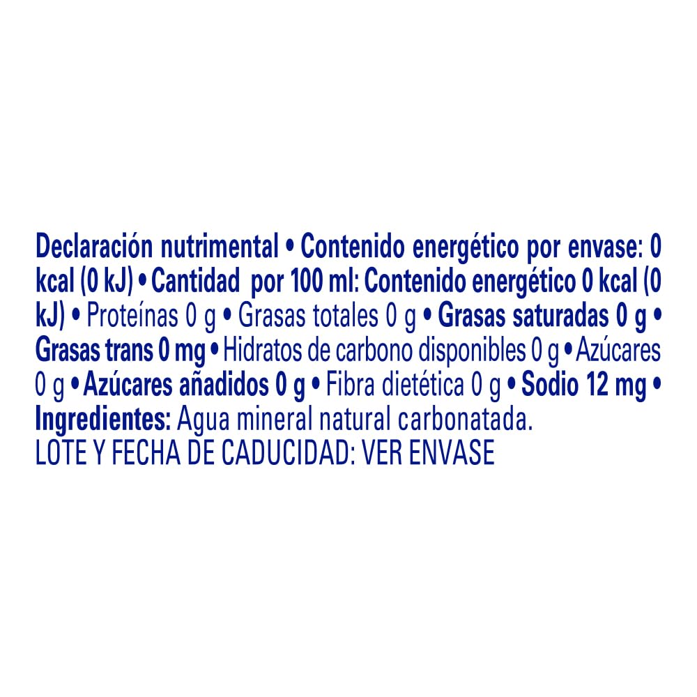 Peñafiel, Agua Mineral 296ml, 12 pack