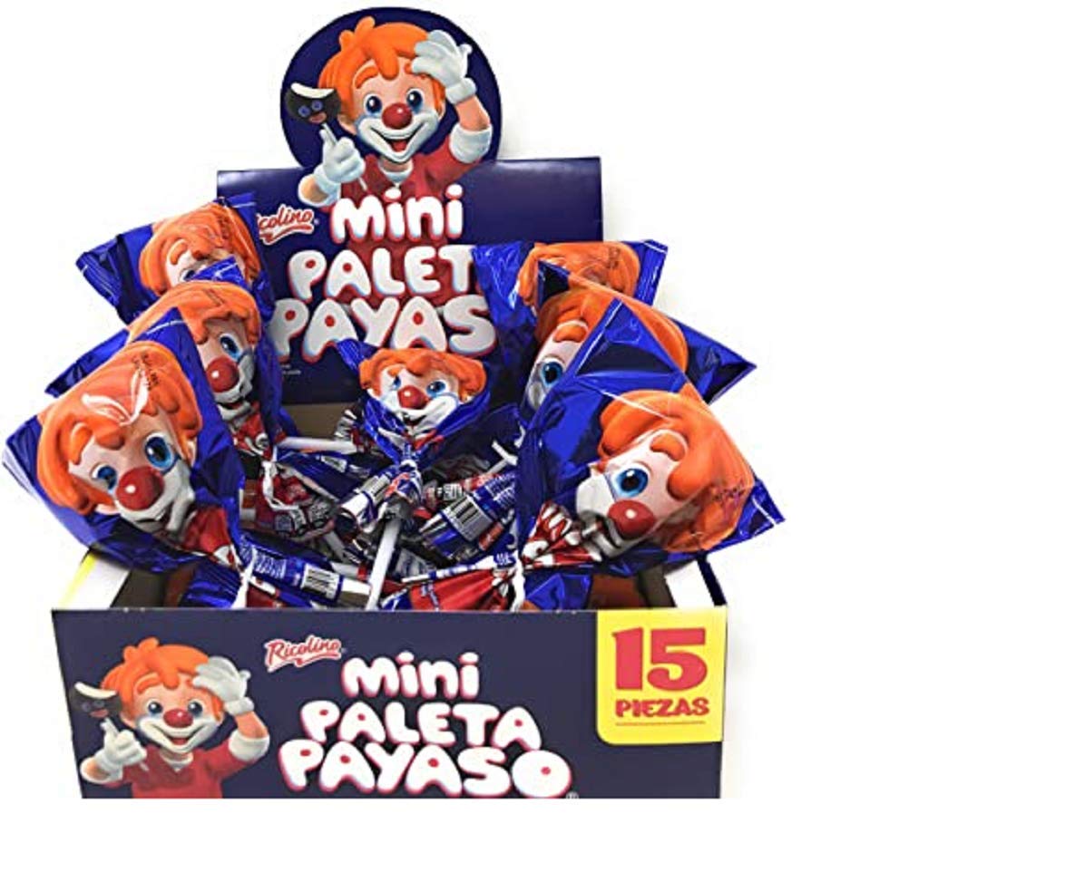 MINI PALETA PAYASO 15 PIEZAS BY CAROLINE