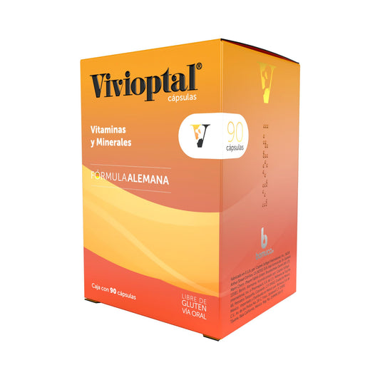 B BOMUCA - Vivioptal Vitaminas y Minerales 90 cápsulas