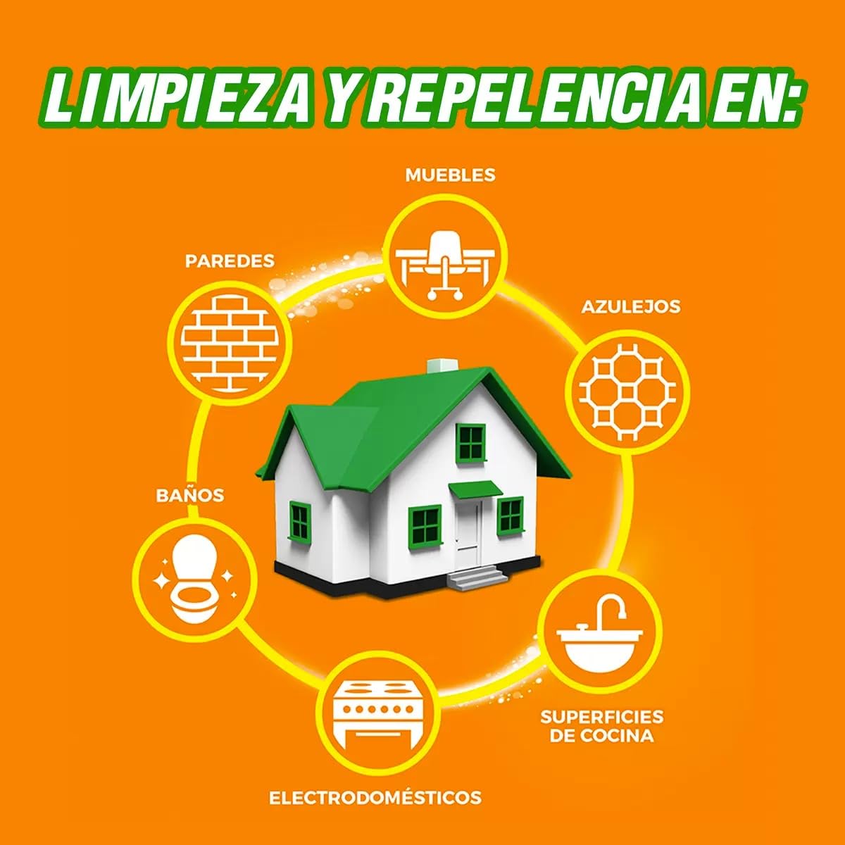 Pinol repelente multiusos 9 Litros