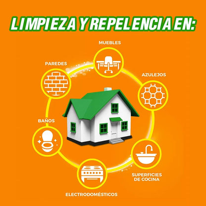 Pinol repelente multiusos 9 Litros