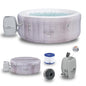 Saluspa Spa Jacuzzi 2-4 adultos mod Cancún 1.80x.66cm caja Bestway