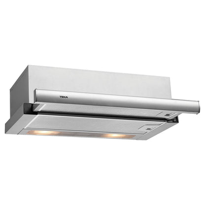 Teka - Teka TL 6310 Built-under cooker hood Acero inoxidable 332m³/h E - Campana (332 m³/h, Canalizado/Recirculación, F, g, D, 56 Db)