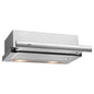 Teka - Teka TL 6310 Built-under cooker hood Acero inoxidable 332m³/h E - Campana (332 m³/h, Canalizado/Recirculación, F, g, D, 56 Db)