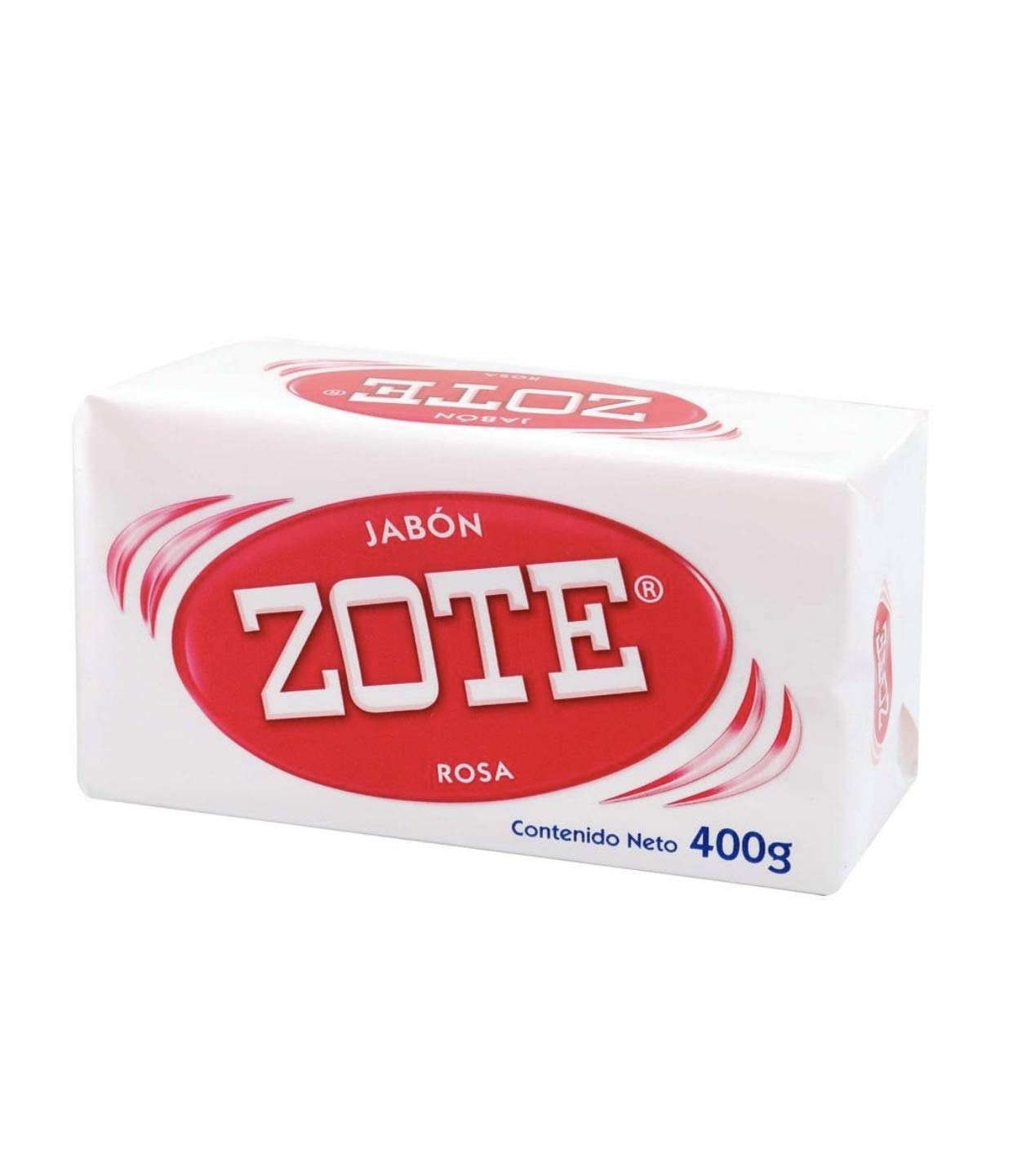 “Genérico” - JABON EN BARRA ZOTE ROSA PAQUETE CON 25 PIEZAS DE 400 GRAMOS C/U LIMPIEZA