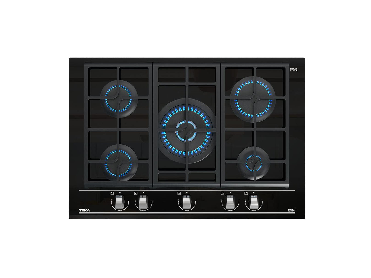 Teka - Teka Parrilla a Gas GZC 85330 XBB, Negro