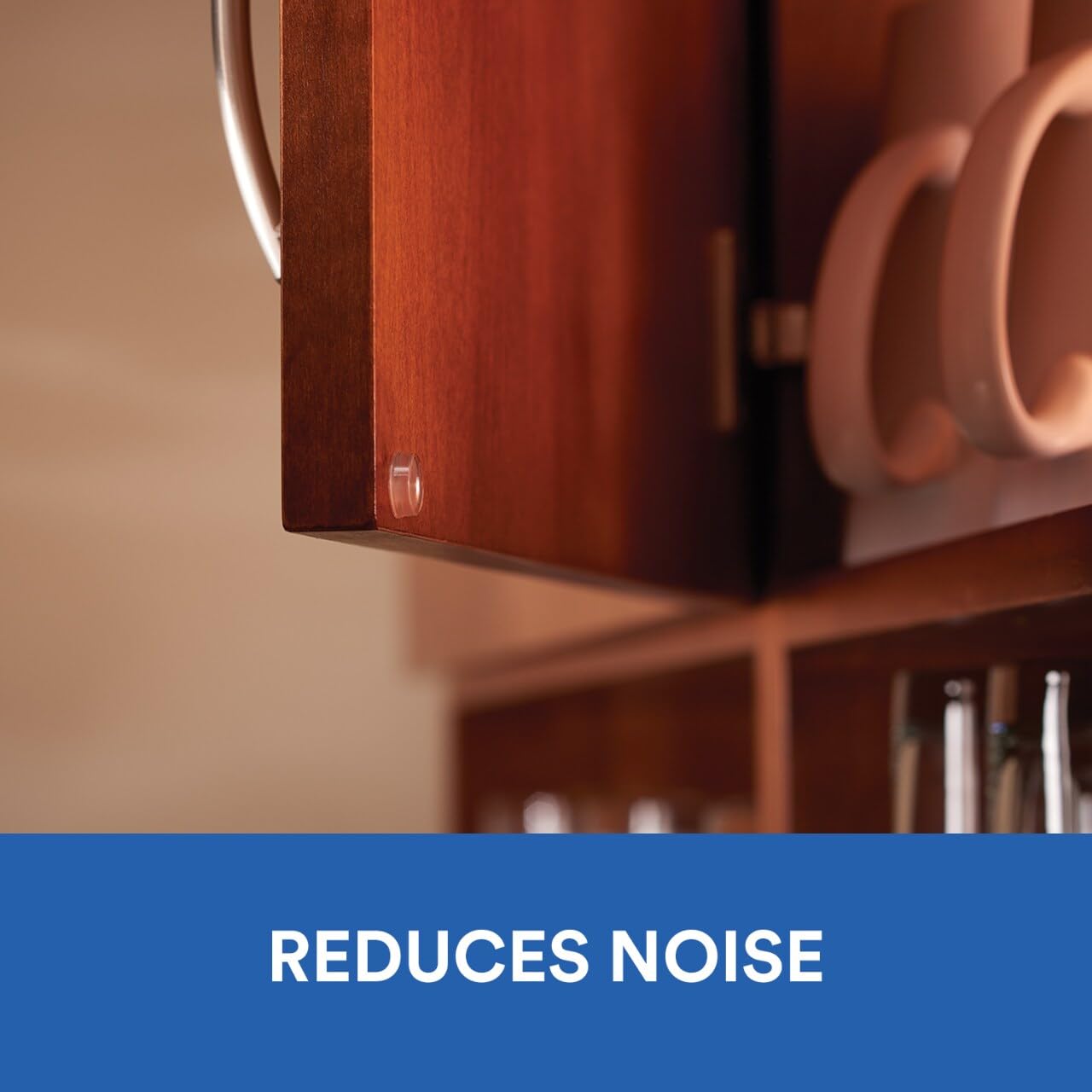 Scotch Topes de Goma Autoadhesivos, Transparentes, 1.2 cm (1/2 pulgada), 40 und