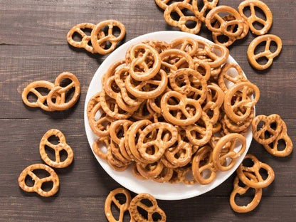 Nature Sun - Nature Sun pretzels galletas saladas, botana, sal, snack - 1 kg