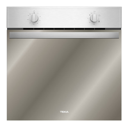 Horno a Gas TEKA MARCA ALEMANA modelo HBB 724 G RX, acero inoxidable antihuella. Capacidad 72L con GRILL eléctrico. Puerta de doble cristal. Tipo de gas LP. 127 volts y 28 kg peso neto