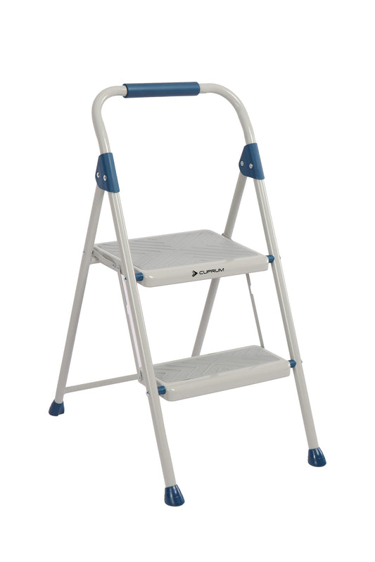 Cuprum Escalera Plegable Easy Step, 2 escalones, Uso doméstico, Carga máx. 150kg, C-4368-02A