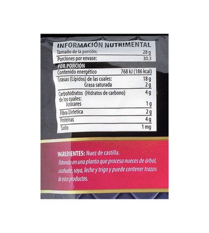 “Genérico” - NUECES DE CASTILLA SIN CÁSCARA MEMBERS MARK PAQUETE GRANDE DE 850 GRAMOS SNACK BOTANA BOCADILLO MERIENDA CASA NEGOCIO