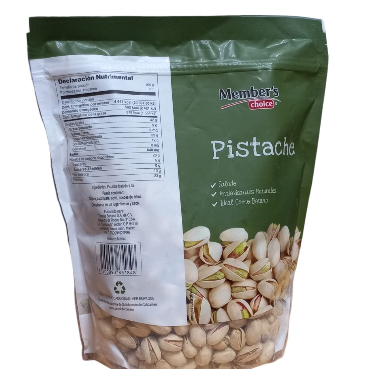 Members Choice - Members Choice - PISTACHES 850 GRAMO