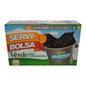 Servi-Bolsa Bolsas para Basura Biodegradables Extra Jumbo con Nudo Fácil, color Negro, 93 x 119 cm