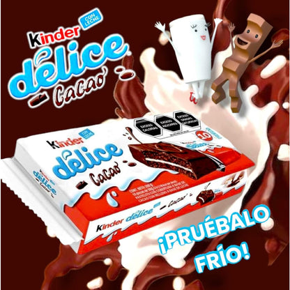 Kinder - Kinder Chocolate Delice Cacao - 10 Piezas