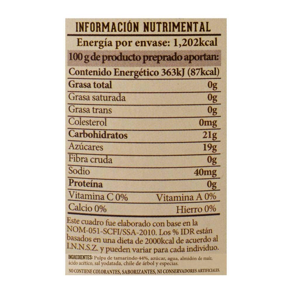 Salsa Agridulce de Tamarindo Cocina Mestiza 525g