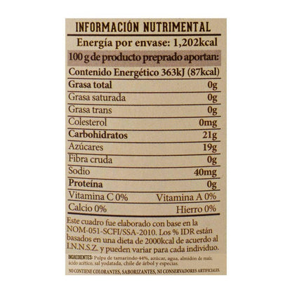 Salsa Agridulce de Tamarindo Cocina Mestiza 525g