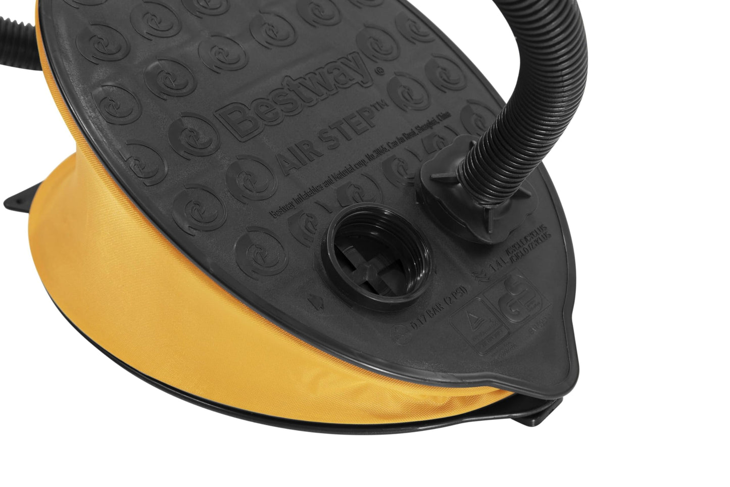 Bestway - Bestway Blasebalg Air Step 62004 - Bomba de pie (28 x 19 cm)