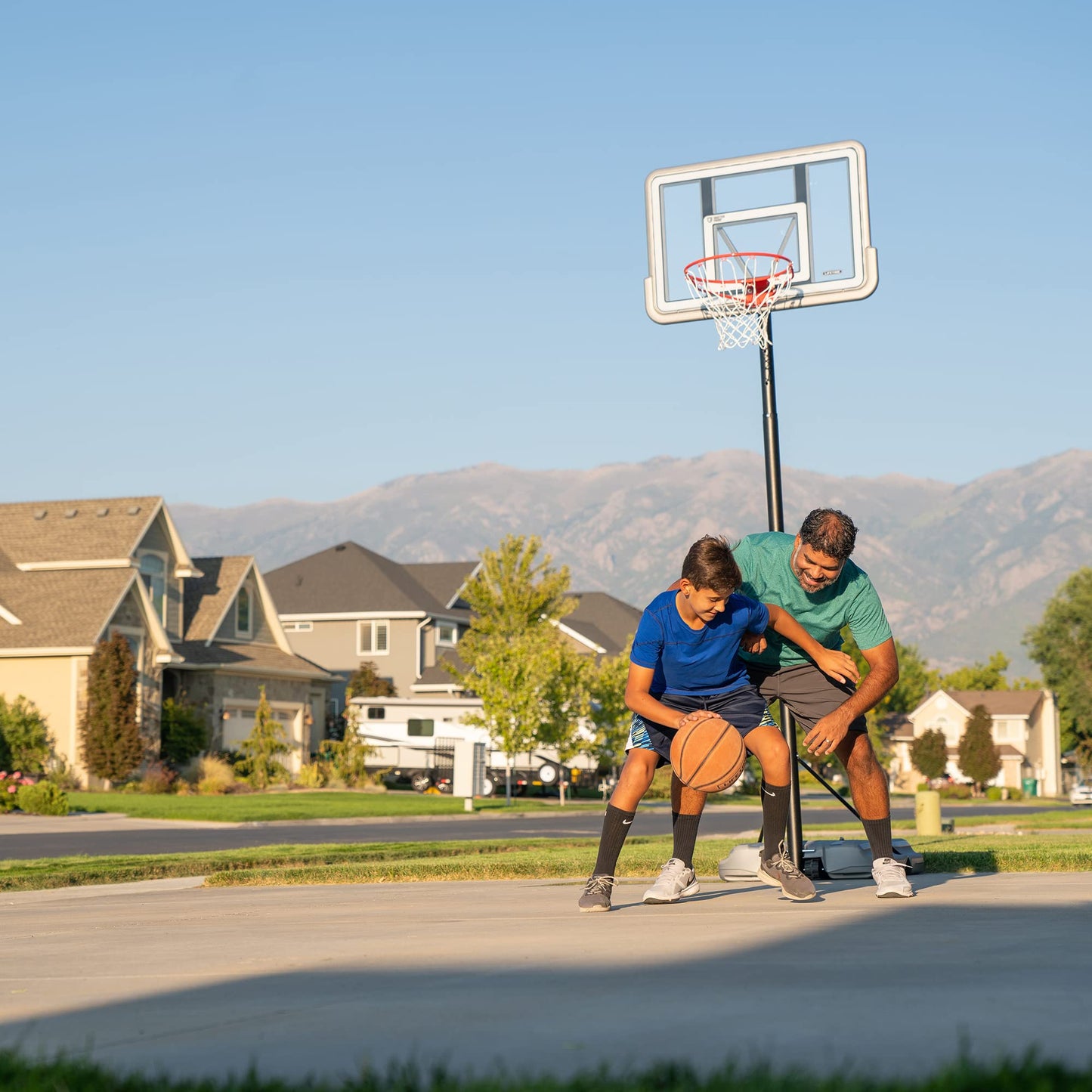Lifetime - Sistema de Baloncesto portátil Ajustable