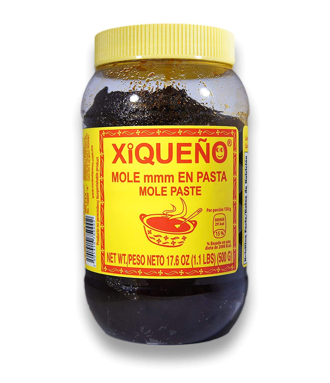 Xiqueño - XIQUEÑO MOLE. 2 FRASCOS DE 500 GRAMOS CADA UNO