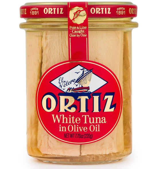 ORTIZ Atún blanco en aceite de oliva, 8 onzas