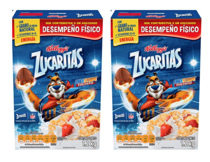 Zucaritas - Zucaritas Cereal - 2 Cajas, 1.2 kg
