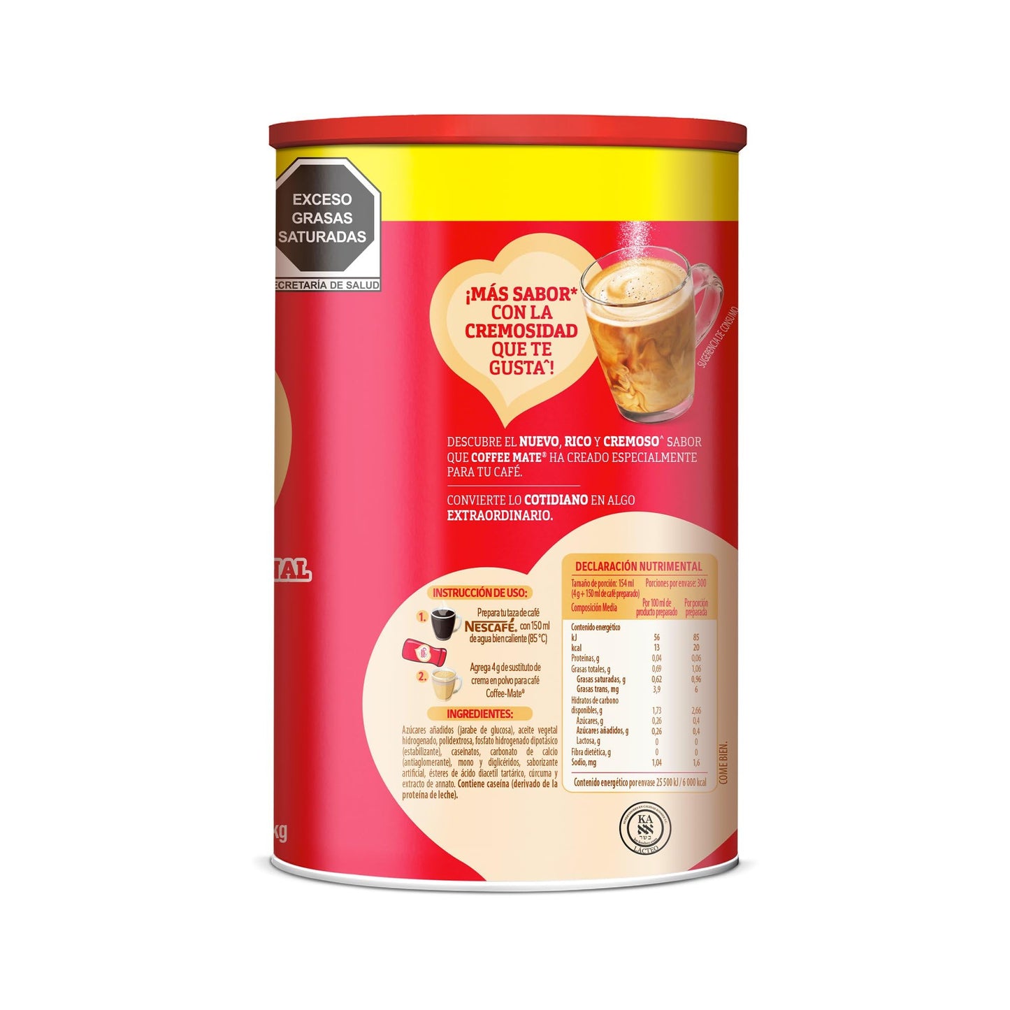NESTLE PROFESSIONAL Coffee Mate, Coffee Mate 1.2 kg, 1200 kilogramos