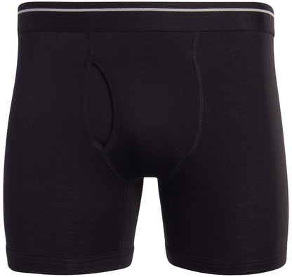 Members Mark Calzoncillos bóxer elásticos (paquete de 5), Negro, Large