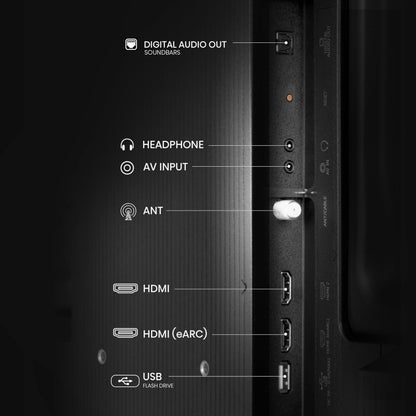 Hisense Television A4N (Modelo 2025) Pantalla 32 Pulgadas, Smart Vidaa TV HD,Modo de Juego,Dolby Audio,Comparte en tu TV,Noise Reduction