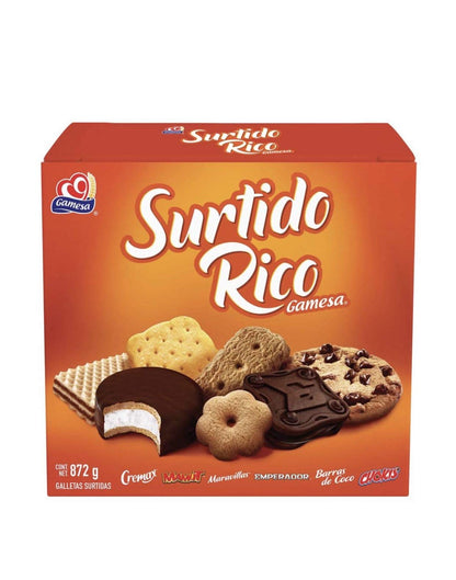 Gamesa - Galletas Surtido Rico Gamesa Caja - 872 Gramos