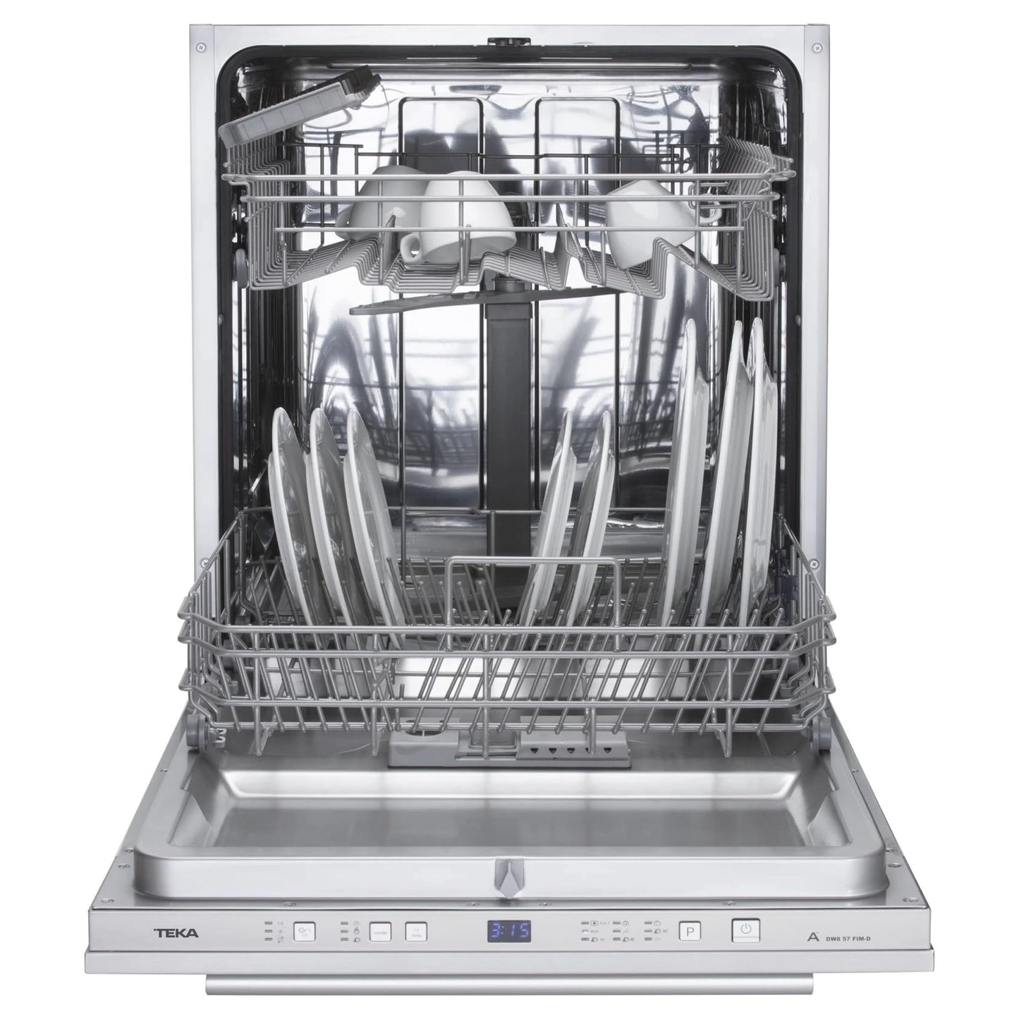 LAVAVAJILLAS TEKA DW8 57 FI INOX PANELABLE 12 SERV (110-127V) 40782127