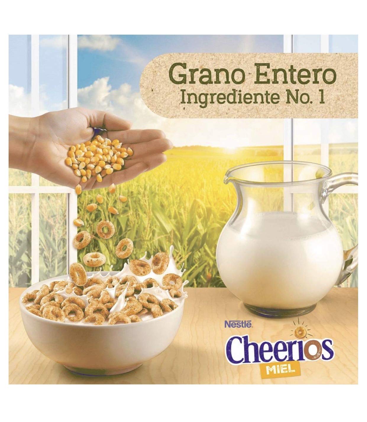 Nestlé - CEREAL CHEERIOS NESTLE CAJA GRANDE DE 1.2KG DESAYUNO SALUDABLE