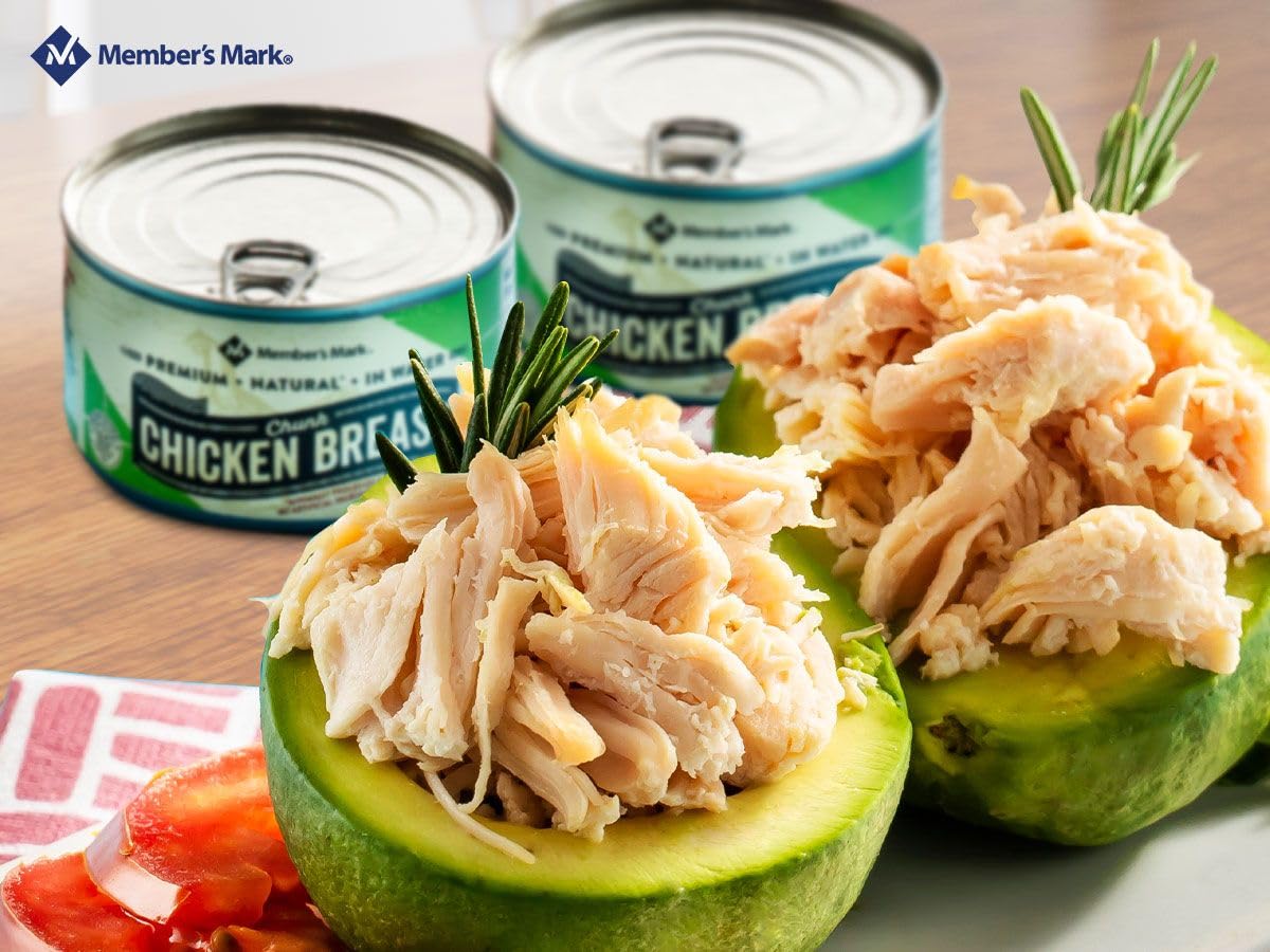 MEMBER´S MARK Members Mark - Pechuga de Pollo en Trozos Members Mark (6 latas 340 gr)