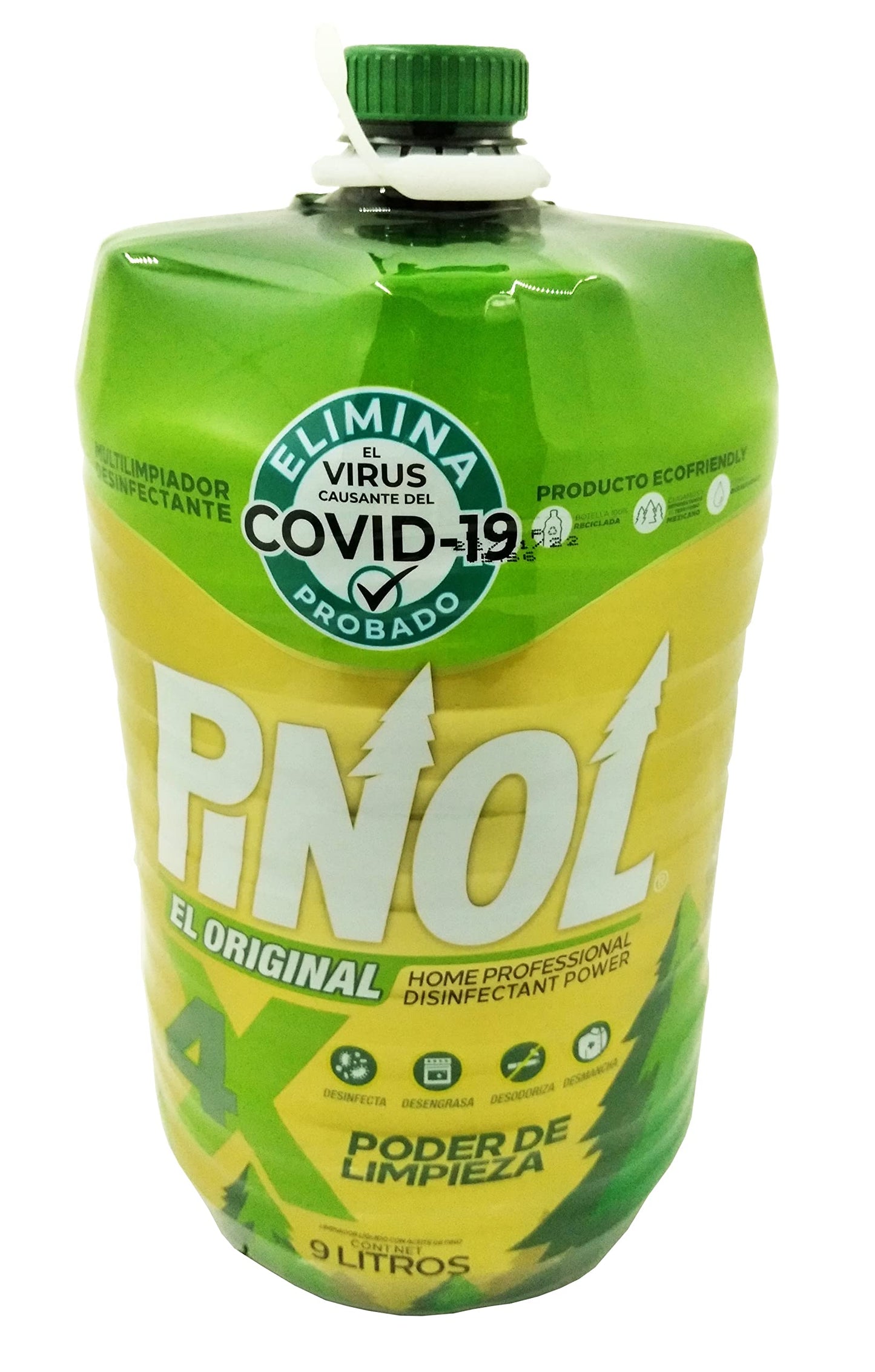 Pinol, Poder de Limpieza, 9 Lts.