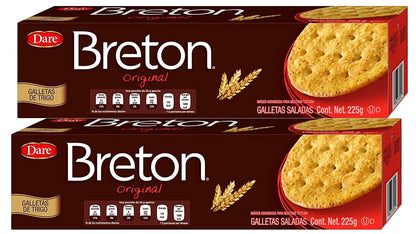 Breton - PAQUETE Breton, Galleta Dare 2 pzs de 225g