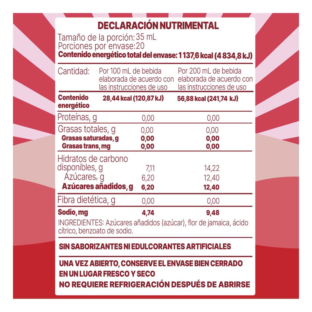 Concentrados Deliciosa - Concentrado para Preparar Bebidas Naturales, Botella de 700ml - Rendimiento de 4 Litros por Botella - Ingredientes 100% Naturales