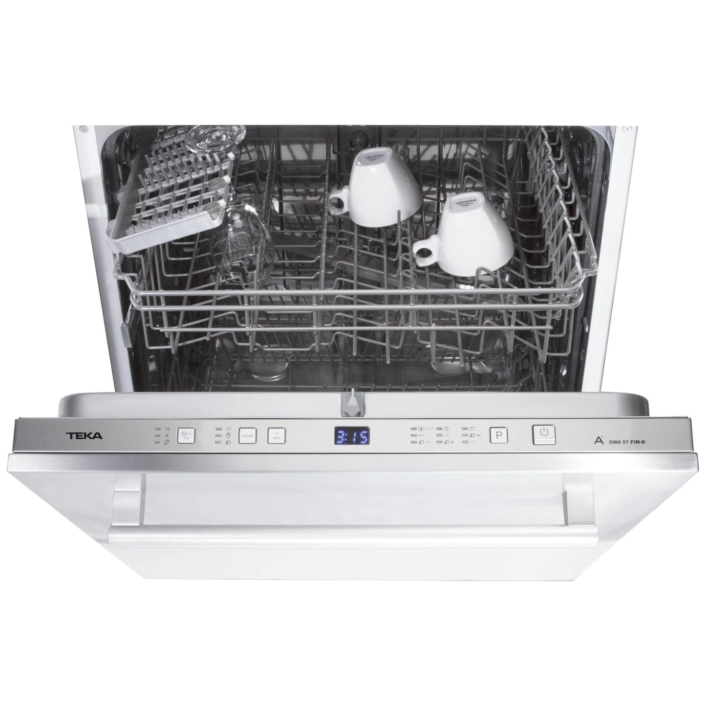 LAVAVAJILLAS TEKA DW8 57 FI INOX PANELABLE 12 SERV (110-127V) 40782127