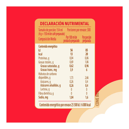 NESTLE PROFESSIONAL Coffee Mate, Coffee Mate 1.2 kg, 1200 kilogramos