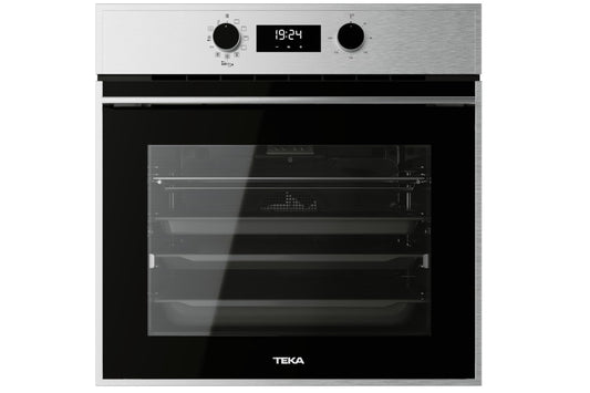 Horno Eléctrico Empotre Teka HSB 646 SS AIRFRY 60 cm Cristal Negro
