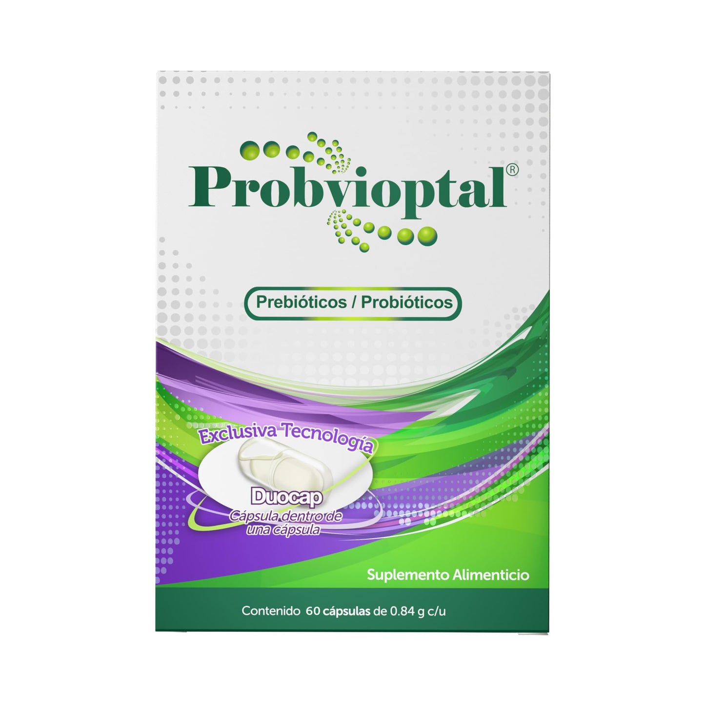 Bomuca - Bomuca, Probvioptal, Prebiòticos/Probiòticos, 60 càpsulas.