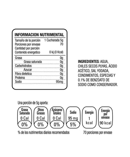 Valentina - Botanas Micheladas Frutas Salsa Picante Valentina Roja Paquete - 6 Frascos De 350 Ml