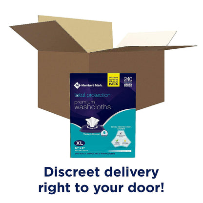 Member's Mark Adult Washcloths 240ct