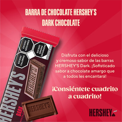HERSHEY'S VARIETY PACK - Barras de Chocolate, Pack 16, 8 Chocolate Blanco con Galletas, 2 Chocolate Amargo, 2 Chocolate con Leche y Almendras, 4 Chocolate con Leche, 16x27 g