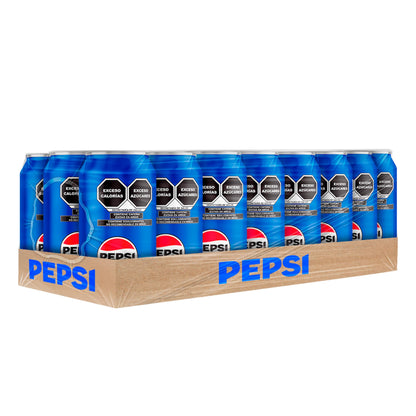 Pepsi Cola Refresco de Lata de 355 mililitros. Paquete de 24 latas