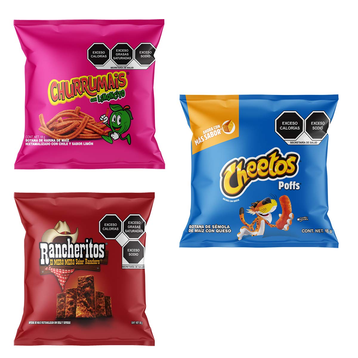 Sabritas - Sabritas Minis Surtido Botana Ppapas Fritas - 50 Piezas