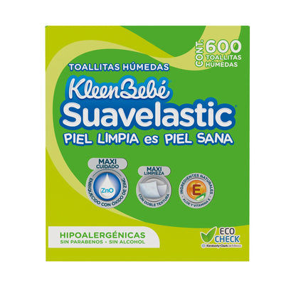 Kleenbebe - Toallitas Húmedas KleenBebé Suavelastic Max 600 pzas
